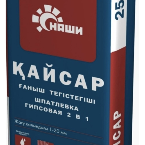 Шпаклевка гипсовая 2в1 «НАШИ» 25кг