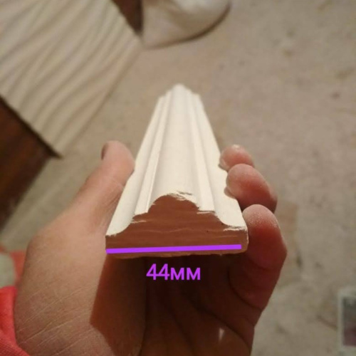 Молдинг (гипс) 44мм 1м